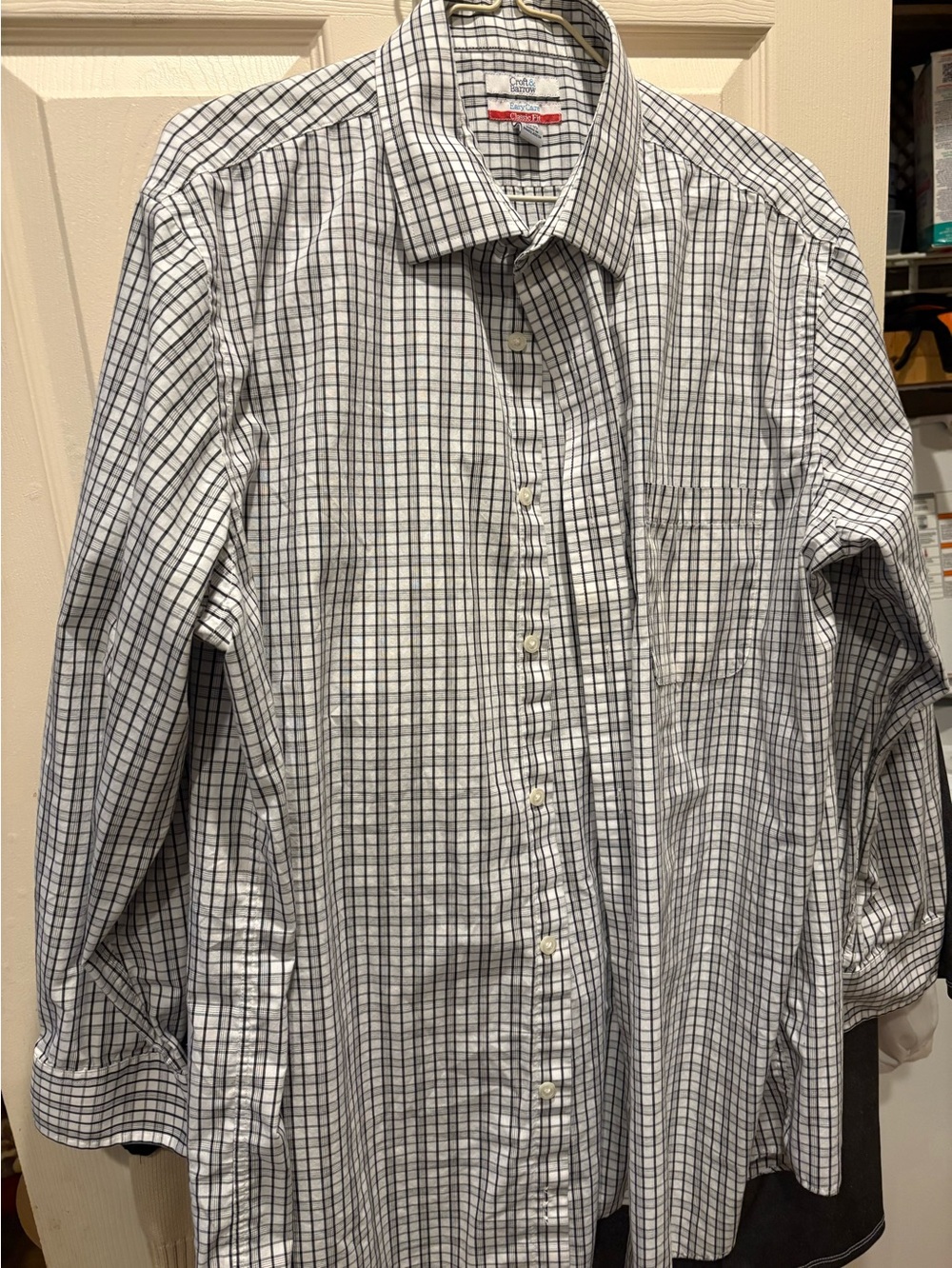 Men’s XXL long sleeve plaid shirt